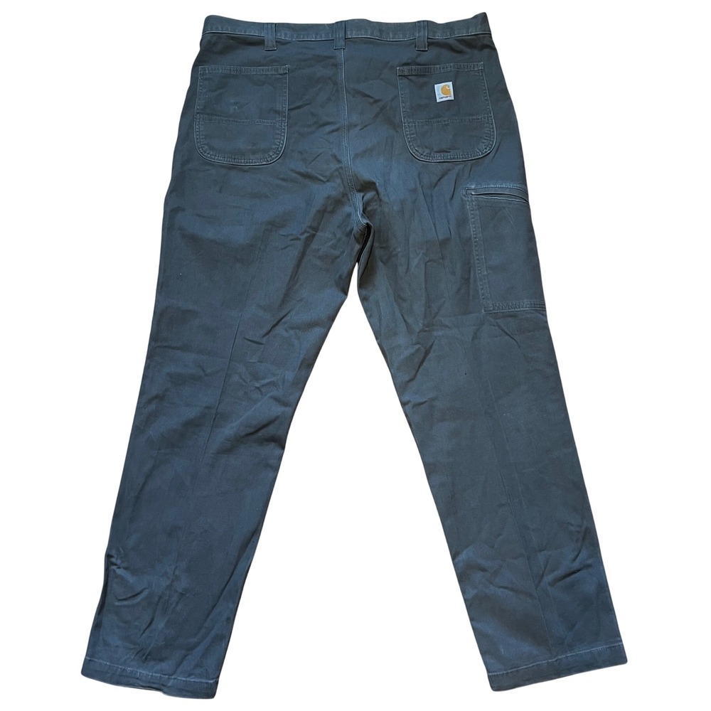 Carhartt Relaxed Fit Rugged Flex Upland Field Work Pants Mens 42x32 Gray Baggy